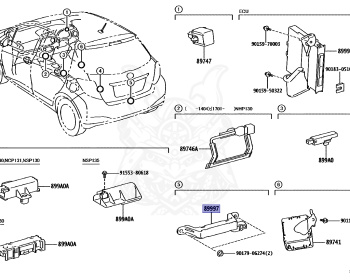Toyota - Vitz - KSP130 - 2013 - F TYPE - 5-DOOR - Variator - 1KRFE