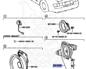 Genuine Celica GT-Four ST205 Electronics OEM parts supplied from