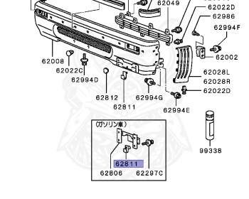 Mitsubishi - Delica Star Wagon - P35W - 1989 - HSNXT9 - 4D56