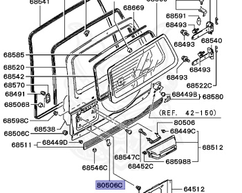 Mitsubishi - Pajero - V46W - 1999 - RHF - 4M40