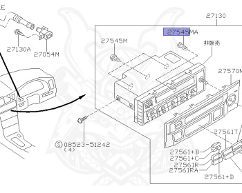 Nissan - Skyline - R34 25GTT - ER34 - 1998 - 25GT TURBO - 4 DOOR SEDAN(4S) - AUTOMATIC-FLOOR SHIFT(AT.F4) - Hi-Cas 2-Link (HI.2WD) - RB25DET