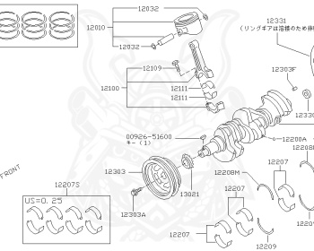 Nissan - Stagea - M35 - 2001 - 250T RX FOUR - WAGON(W) - 4 WHEEL DRIVE(4WD) - 5 SPEED A/T(AT.F5) - IRS TYPE(IRS) - VQ25DET