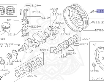 Nissan - 180SX - RS13 - 1991 - Type 1 - HATCH BACK(HB) - AUTOMATIC TRANSMISSION(AT) - TWO WHEELS STEERING(2WS) - CA18DT