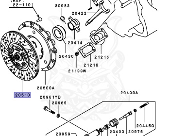 三菱ジープ　パーツカタログ　JH4 KE31 Genuine Jeep J53 Drivetrain OEM parts supplied from Japan - Nengun