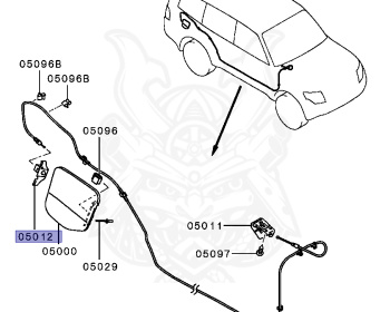 Mitsubishi - Pajero - V97W - 2006 - LYXY - 6G75