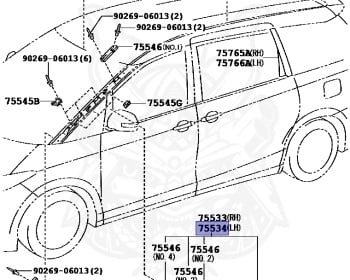 Toyota - Estima - ACR50W - 2013 - AERAS TYPE - Variator - 2AZFE