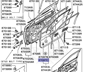 Mitsubishi - Challenger - K99W - 1997 - GYXC9 - 6G74