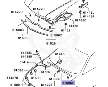 Mitsubishi - Diamante - F46A - 2004 - TYHC - 6G72
