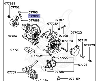 Mitsubishi - Galant - E54A - 1996 - PRGW - 6A12