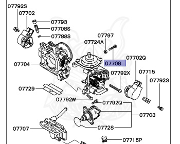 Mitsubishi - Galant - E84A - 1992 - PRXF2 - 6A12