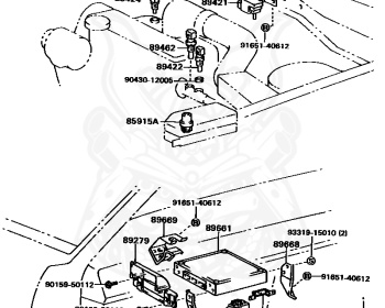 Toyota - Corona - ST160 - 1985 - GX TYPE - COUPE - Automatic - 1SILU