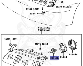 Toyota - Corolla - AE101 - 1995 - GT TYPE - 4-DOOR(SEDAN) - Automatic - 4AGE