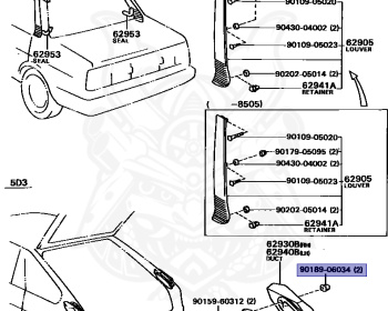 Toyota - Corolla - AE82 - 1987 - GT TYPE - 4-DOOR - Manual - 4AGELU