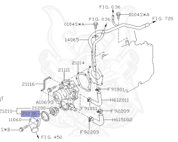 Subaru - Forester - SHJ - Jan-2011 - XS - Wagon - 4W - 4-speed automatic transmission - Right hand - FB20