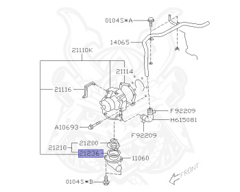 Subaru - Forester - SG5 - Jan-2004 - Dec-2007 - 20XT - Wagon - F4WD - 5-speed manual transmission - Right hand - EJ20T