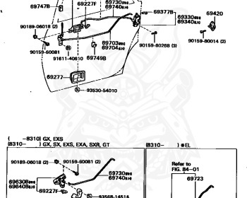 Toyota - Corona - ST150 - 1986 - EXS TYPE - 4-DOOR - Automatic - 1SILU