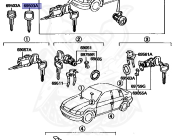 Toyota - Tercel - EL53 - 1995 - JOINAS TYPE - 4 DOOR - Automatic - 5EFE
