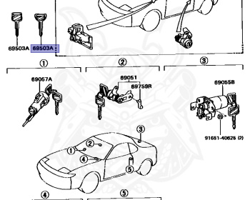 Toyota - Celica - ST183 - 1989 - ZR TYPE - LIFTBACK - Manual - 3SFE