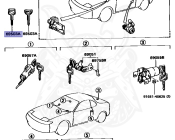 Toyota - Celica - ST183 - 1989 - ZR TYPE - LIFTBACK - Manual - 3SFE