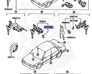 Toyota - Corolla - CE90 - 1990 - DX TYPE - 4-DOOR - Automatic - 1C