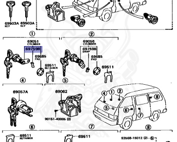 Toyota - TownAce - CR30G - 1990 - E - WAGON - Automatic - 2CT