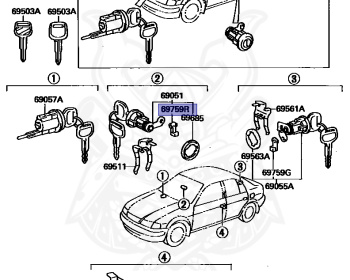 Toyota - Tercel - EL55 - 1997 - JOINAS TYPE - 4 DOOR - Automatic - 5EFE