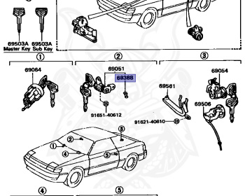 Toyota - Celica - AT160 - 1987 - GT TYPE - LIFTBACK - Manual - 4AGELU
