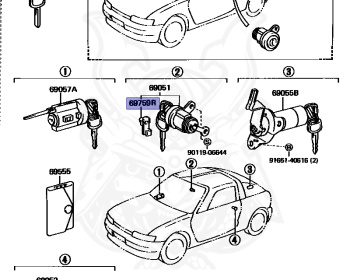 Toyota - Sera - EXY10 - 1991 - Automatic - 5EFHE