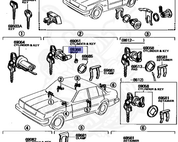 Toyota - Carina - TA63 - 1983 - GT TURBO TYPE - COUPE - Manual - 3TGTEU