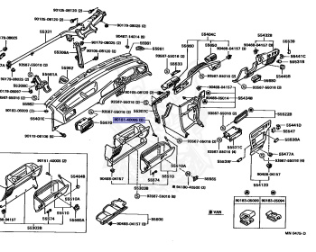 Toyota - Corona - ET176V - 1990 - DX TYPE - VAN - Manual - 3E