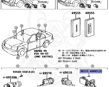 Toyota - Celsior - UCF30 - 2006 - A TYPE - Automatic - 3UZFE
