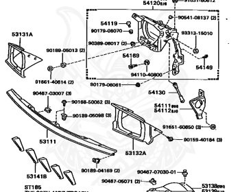 Toyota - Celica - ST183 - 1989 - ZR TYPE - LIFTBACK - Manual - 3SFE