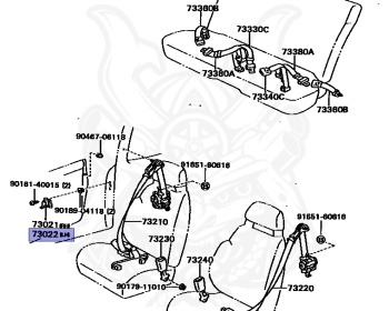 Toyota - Celica - ST183 - 1989 - SR TYPE - LIFTBACK - Automatic - 3SFE