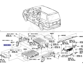 Toyota - Alphard - MNH10W - 2004 - MS TYPE - Automatic - 1MZFE