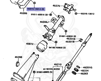 Toyota - Dyna - BU87 - 1990 - TRUCK(PICKUP):TR TYPE - Manual - 14B