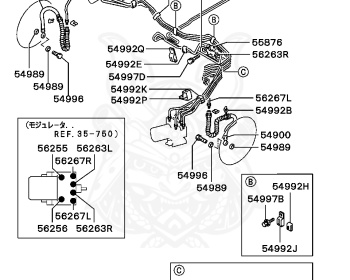 Mitsubishi - Mirage - CA4A - 1996 - MNDH - 4G92