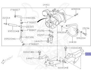 Subaru - Impreza WRX - GDA - Jan-2002 - WRX - Sedan - 4W - 5-speed manual transmission - Right hand - EJ205