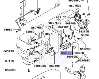 Mitsubishi - Debonair - S26A - 1996 - SRPM3 - 6G74