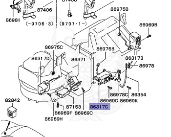 Mitsubishi - Diamante - F47A - 1994 - TYPM1 - 6G72