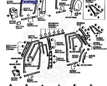 Toyota - Cresta - LX60 - 1984 - CUSTOM TYPE - 4-DOOR HARDTOP - Automatic - L