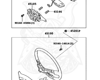 Toyota - Corolla - AE100 - 1991 - DX TYPE - 4-DOOR(SEDAN) - Automatic - 5AFE
