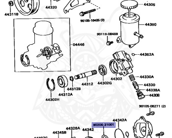 Toyota - Aristo - JZS147 - 1993 - 3.0Q TYPE - 2JZGE