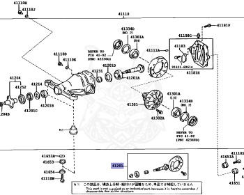 Toyota - Celsior - UCF30 - 2003 - B TYPE - Automatic - 3UZFE