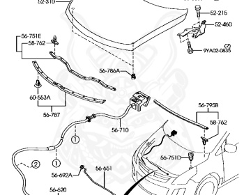 Mazda - MPV - LY3P - Dec-2007 - Right hand - L3-VE