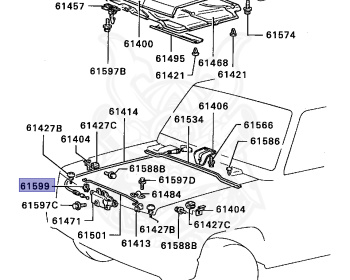 Mitsubishi - Pajero - L041G - 1982 - VND2 - G63B