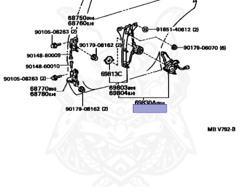 Toyota - Aristo - JZS147 - 1994 - 3.0Q TYPE - 2JZGE