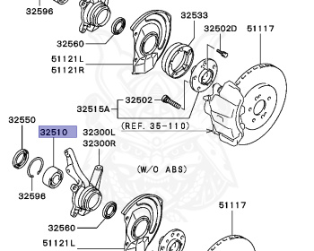 Mitsubishi - Diamante - F11A - 1992 - TNHE - 6G71