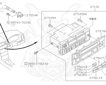 Nissan - Skyline - R34 25GT - ENR34 - 2001 - 25GT - 4 DOOR SEDAN(4S) - AUTOMATIC-FLOOR SHIFT(AT.F4) - High cast, 2-link (IRS.2WD) - RB25DE