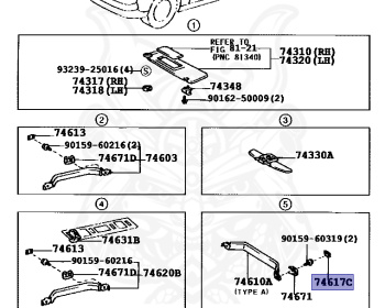 Genuine Century GZG50 Interior OEM parts supplied from Japan