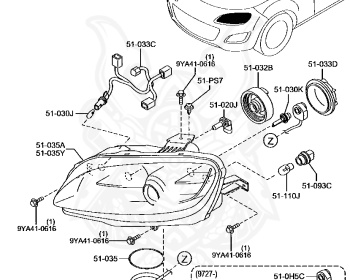 Mazda - Roadster - NCEC - Nov-2008 - Right hand - MZR